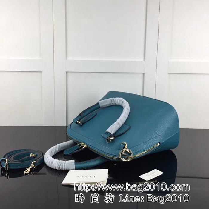 GUCCI古馳原單 新款專櫃品質原單貨實物實拍449662 藍色手提挎包 HY1148